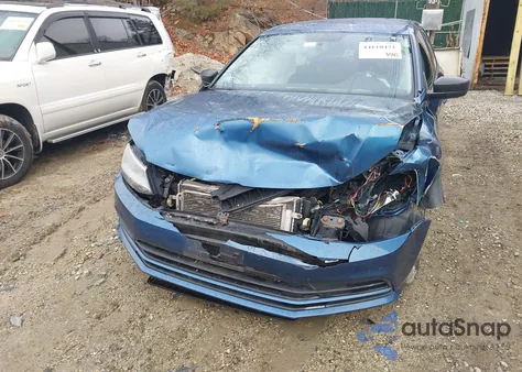 2016 Volkswagen Jetta 1.4T S из США, поврежденный, VIN 3VW267AJ9GM381147